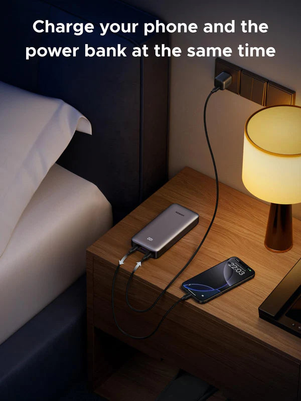 UGREEN Nexode Power Bank 20000mAh 30W with USB C Fast Charging and 3 Ports