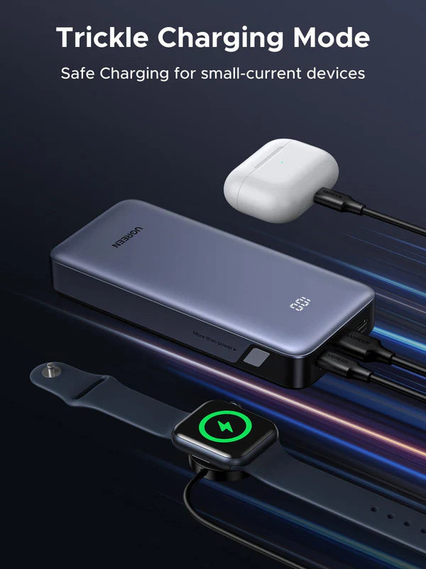 UGREEN Nexode Power Bank 20000mAh 30W with USB C Fast Charging and 3 Ports