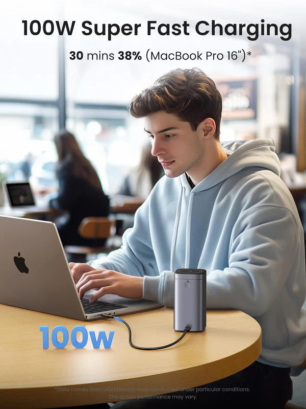 UGREEN 20000mAh -145W Power bank | Magnetic Wireless – 2C1A + 15W | 35527B