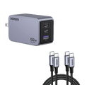 UGREEN Nexode Pro 100W 3-Port GaN Fast iphone Charger