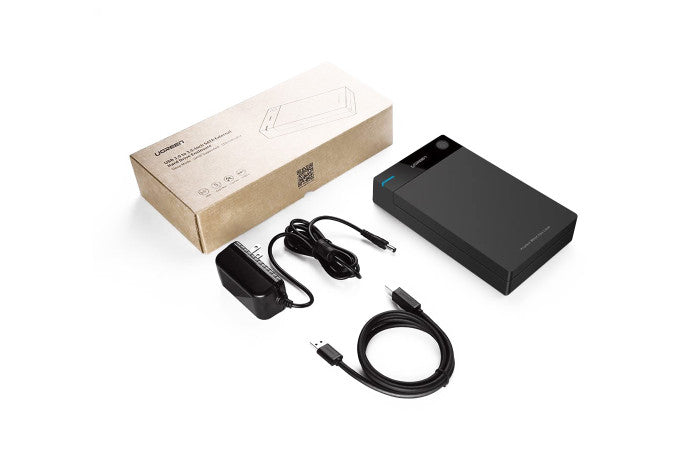 UGREEN USB 3.0 B To 3.5”/2.5″ SATA Hard Driver Enclosure