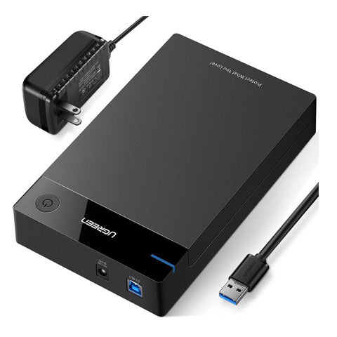 UGREEN USB 3.0 B To 3.5”/2.5″ SATA Hard Driver Enclosure