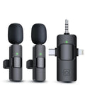 3 in 1 Wireless Lavalier Microphones for iPhone, iPad, Android, Camera, USB-C Microphone